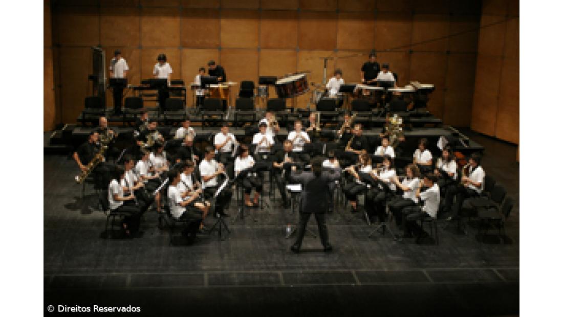 Concerto de encerramento de workshop de Orquestra no Teatro