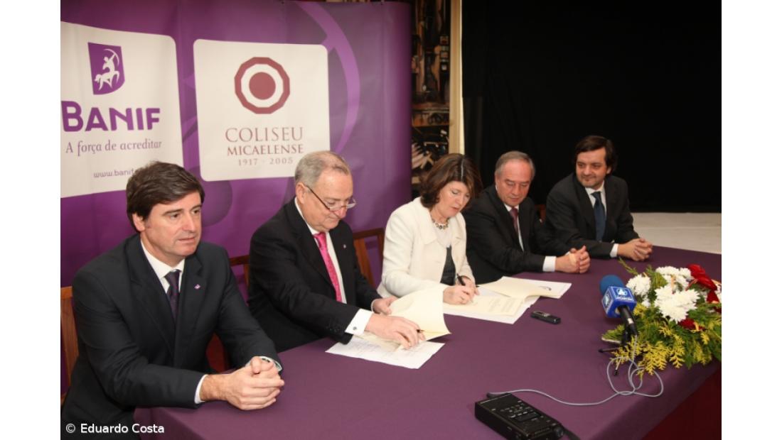 Banif renova mecenato com Coliseu Micaelense