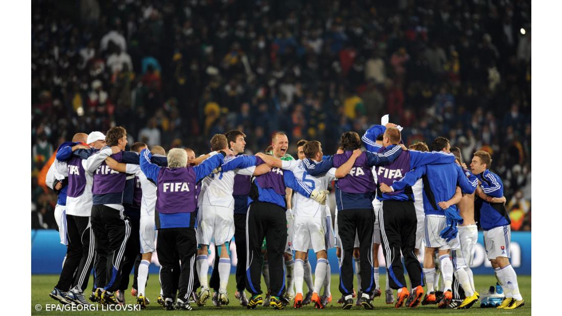 Eslováquia elimina Itália