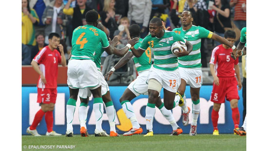 Costa do Marfim vence Coreia do Norte por 3-0