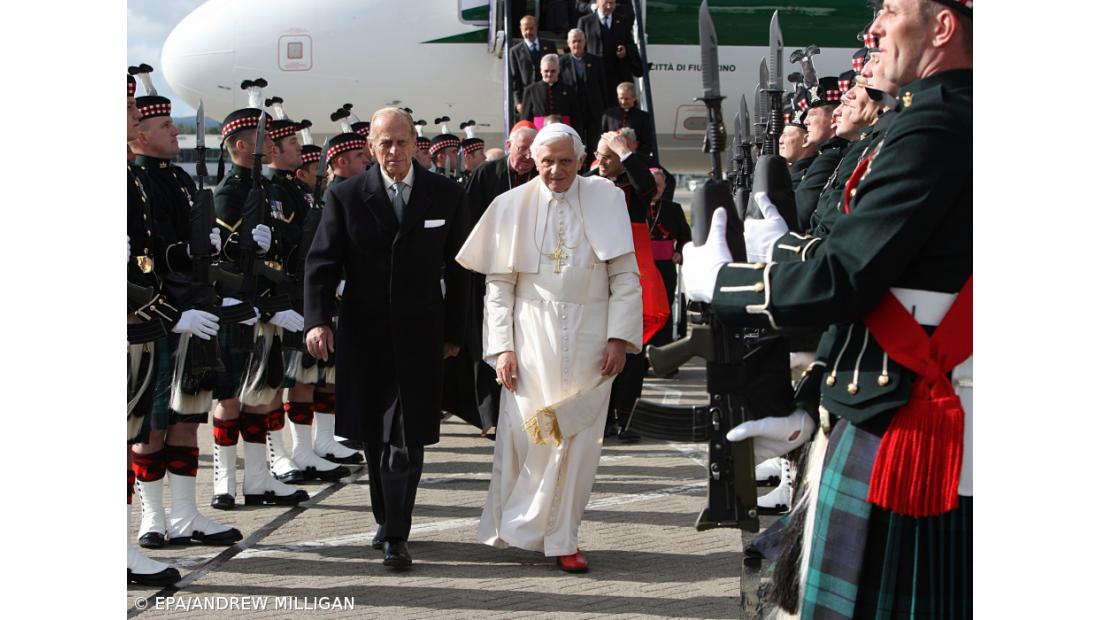 Bento XVI visita a Escócia 