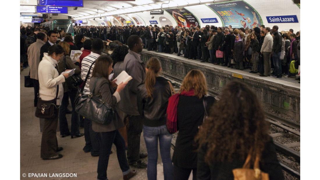 Transportes fortemente afectados por greve nacional em França