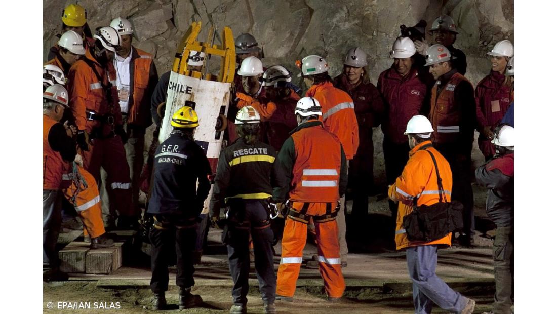 Operação de resgate dos mineiros começou com êxito