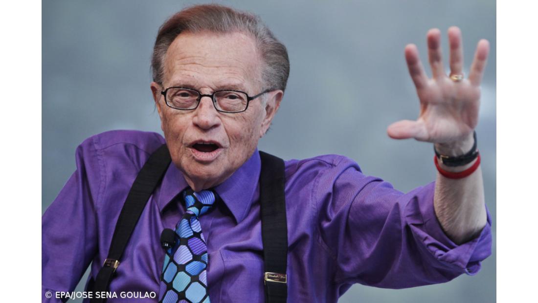 Morreu o apresentador Larry King, aos 87 anos