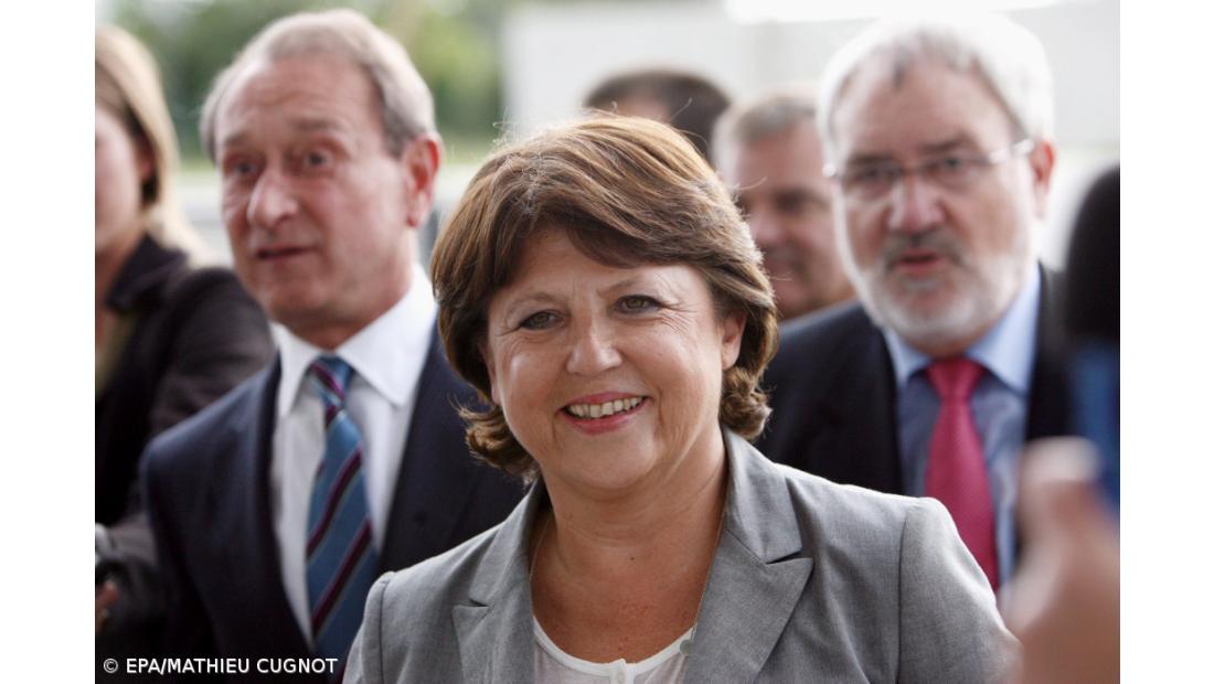 Martine Aubry anuncia candidatura às presidenciais de 2012 