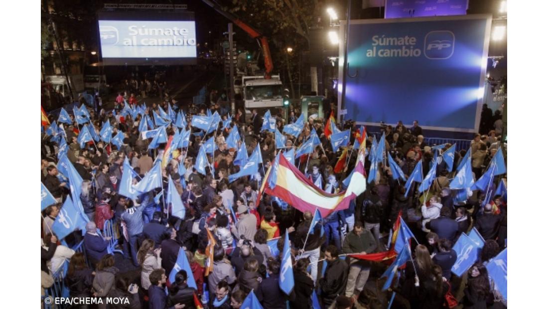 PP obtém maioria absoluta nas eleições espanholas