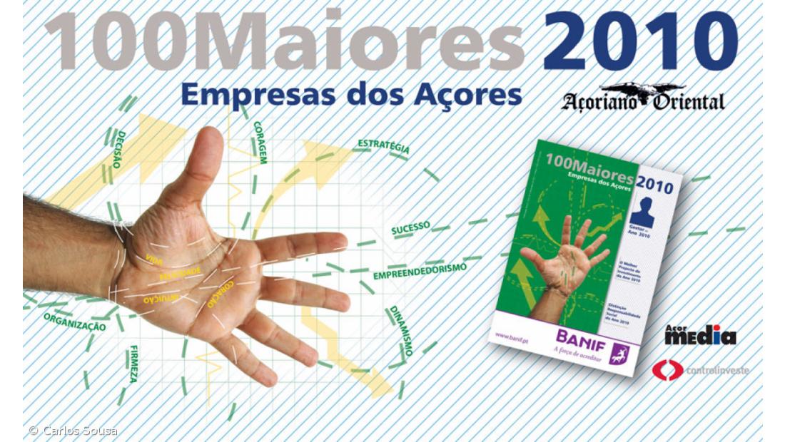 Revista 100 Maiores Empresas dos Açores 2010 lançada segunda-feira