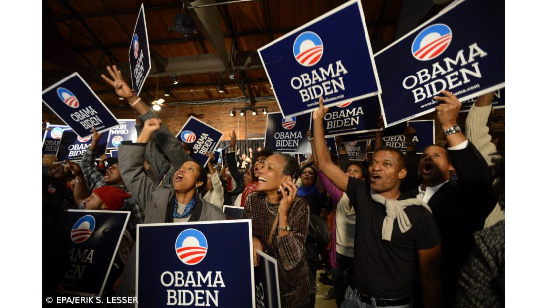 Barack Obama reeleito Presidente