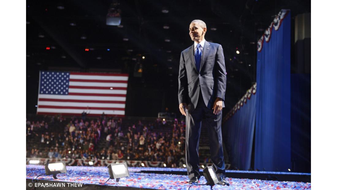 Obama afirma no discurso de vitória que "o melhor está para vir" 