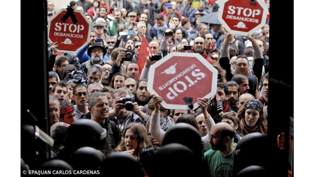 Detidos ascendem a 70 em incidentes em toda a Espanha