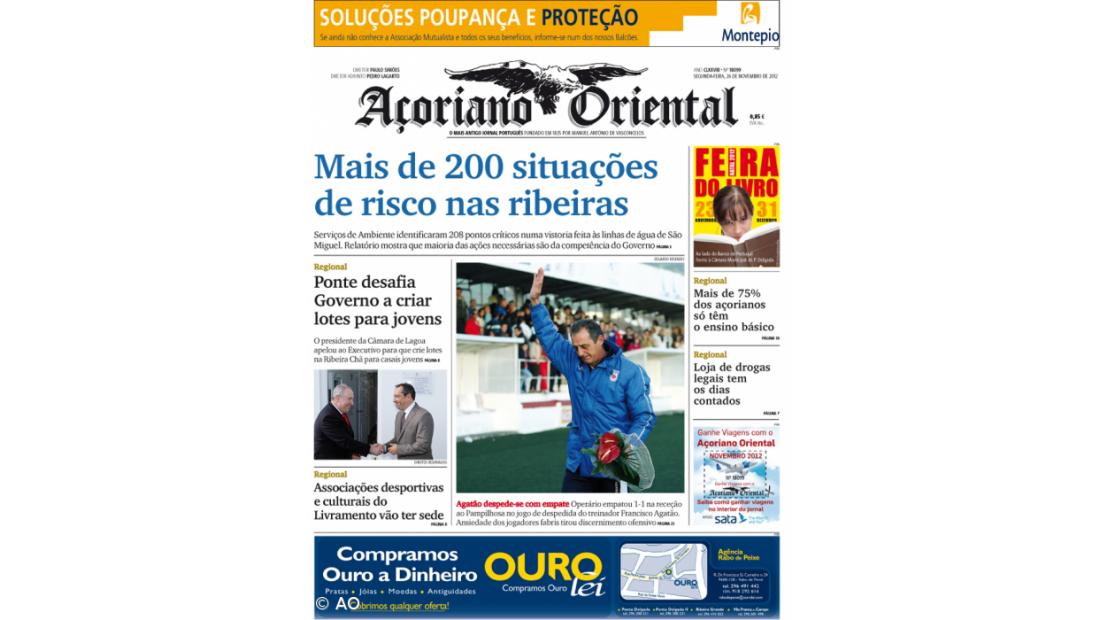 Mais de 200 situações de risco nas ribeiras