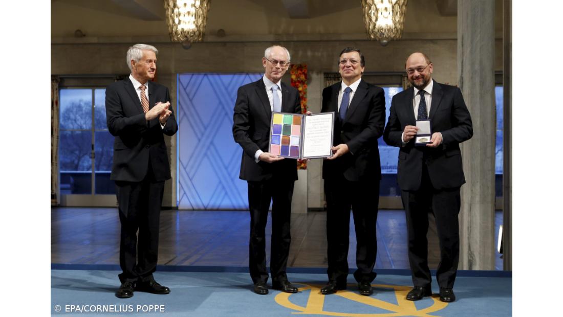 Nobel da Paz formalmente entregue à União Europeia
