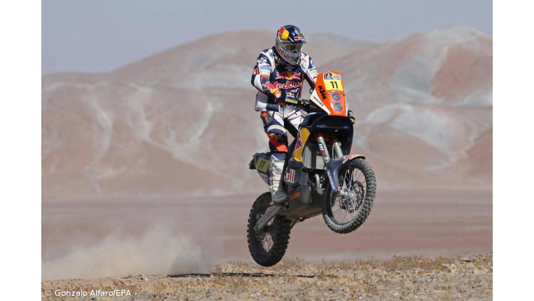 Ruben Faria segundo na sexta etapa do rali Dakar