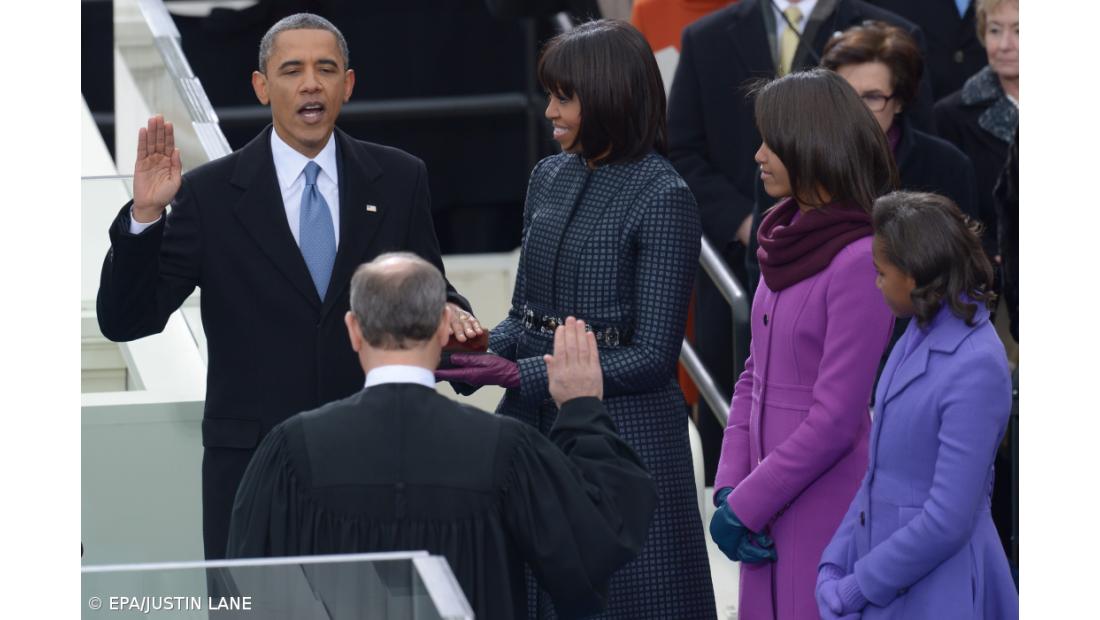 Barack Obama prestou juramento para Segundo mandato 