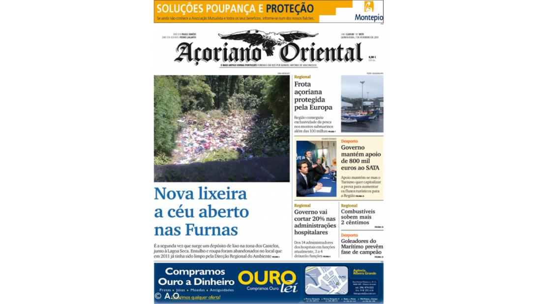 Nova lixeira a céu aberto nas Furnas