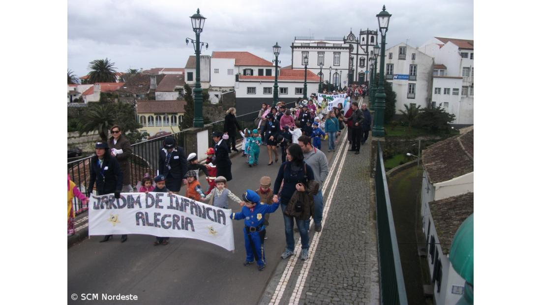 Carnaval intergeracional no Nordeste