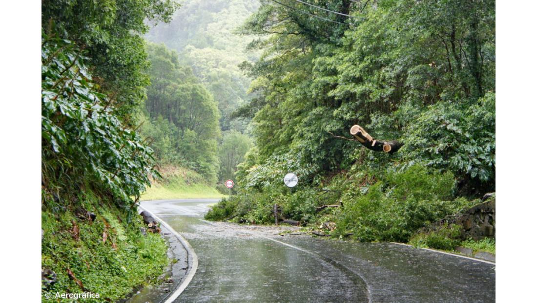 Derrocada condiciona acesso à Fajãzinha nas Flores