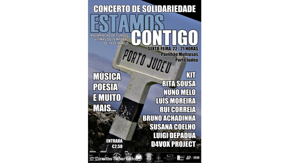 Concerto de solidariedade em Porto Judeu