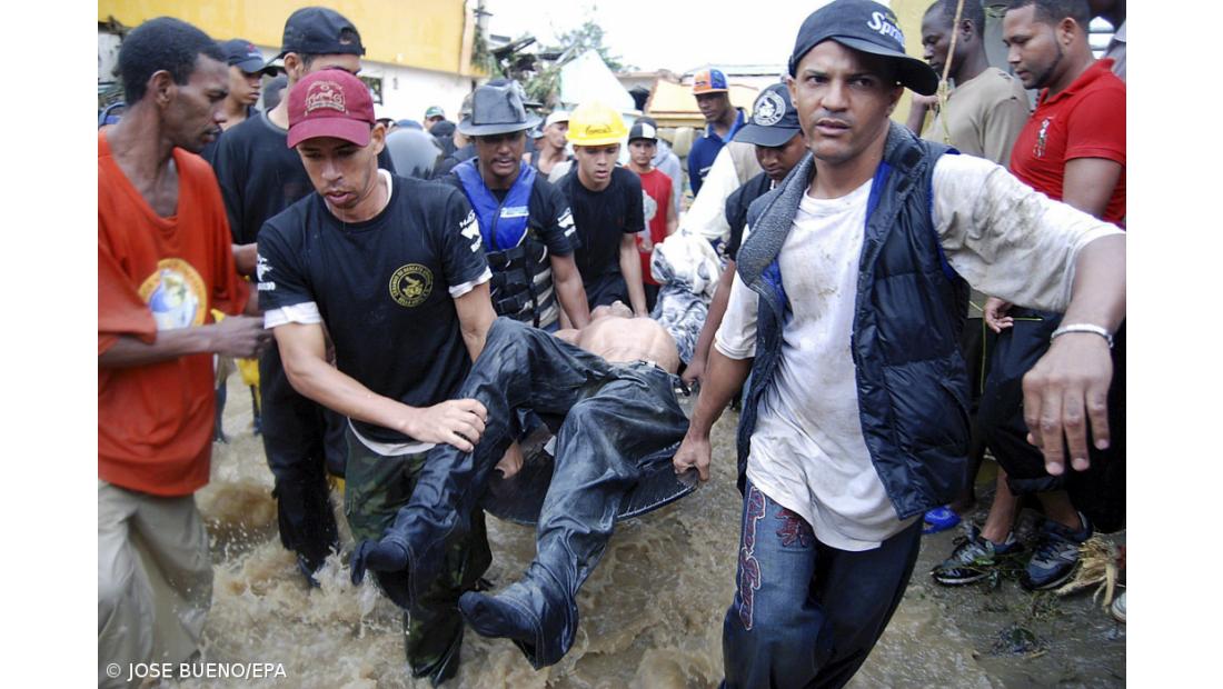 Tempestade tropical Olga faz 22 mortos na República Dominicana