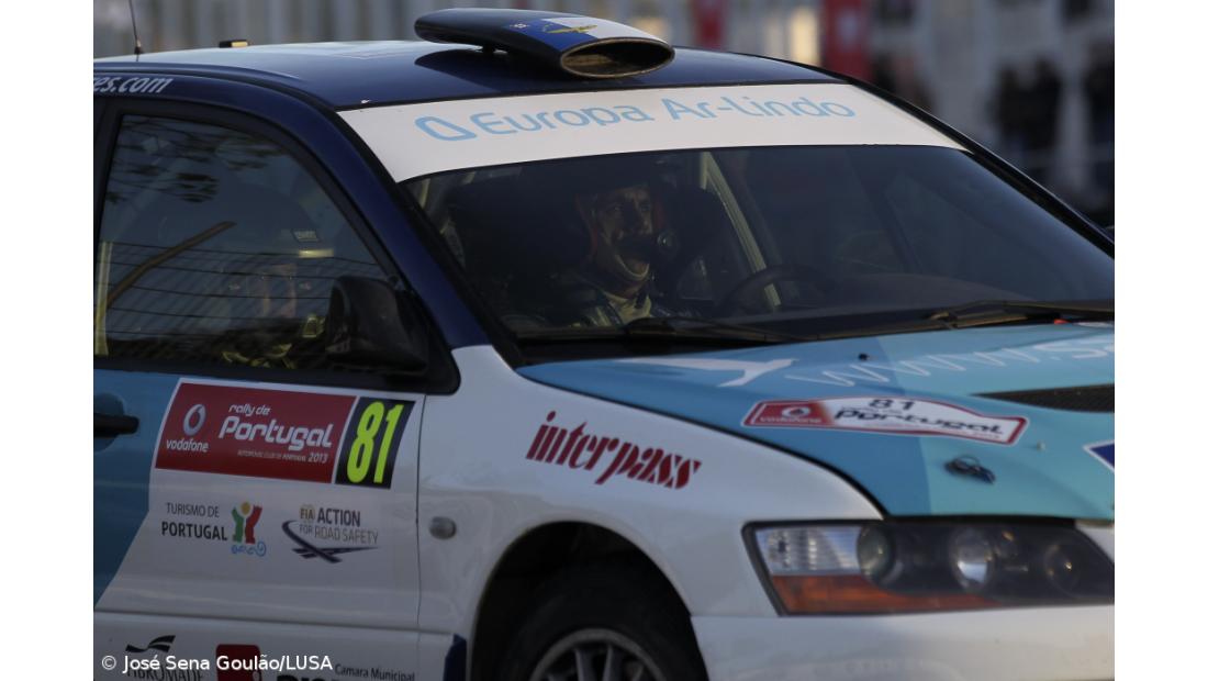 Ricardo Moura é o melhor piloto português no Rali de Portugal  