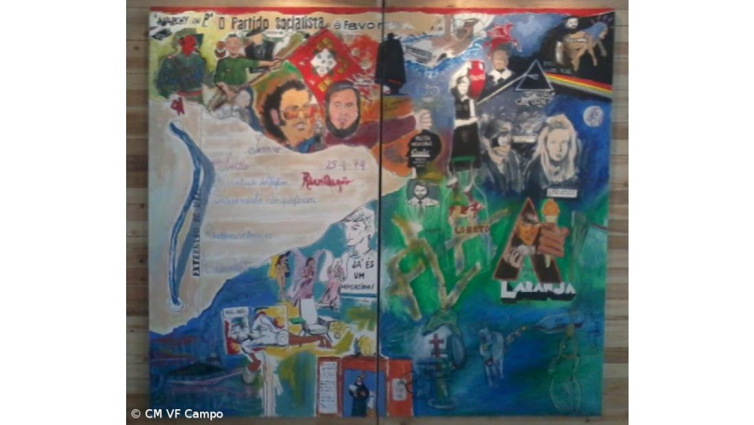 Exposição alusiva ao 25 de Abril em Vila Franca