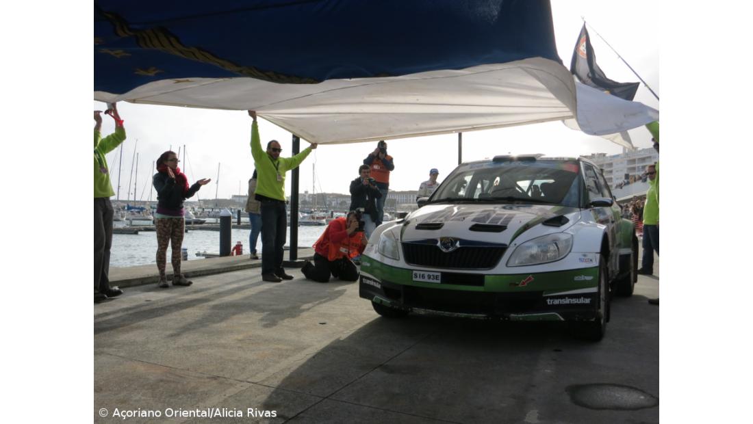 Moura terceiro na vitória de Kopecky no SATA Rallye