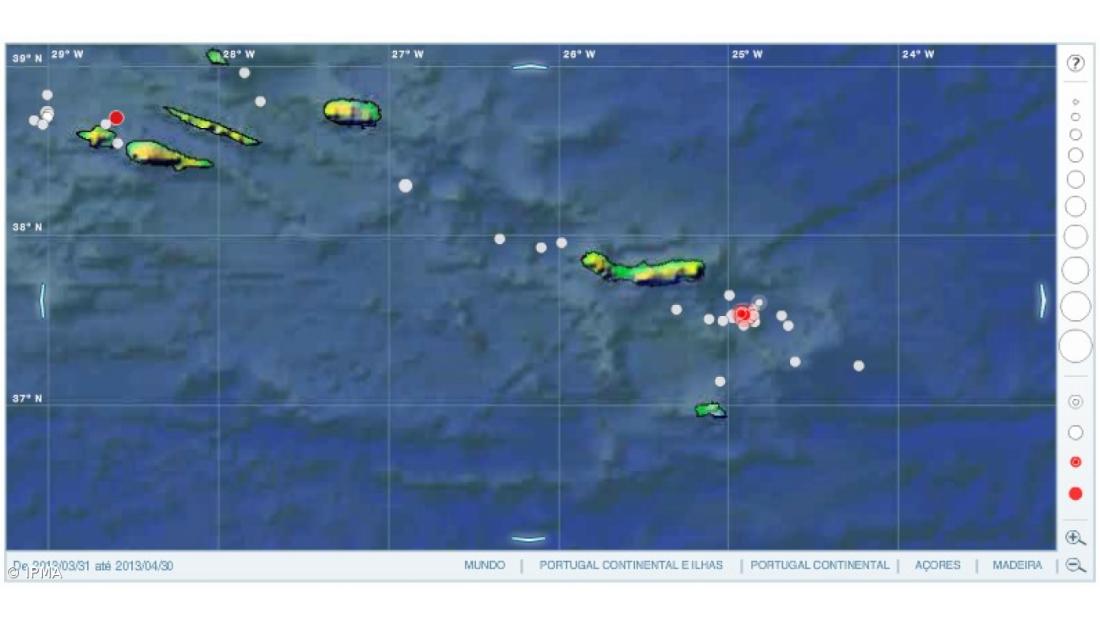 Segundo tremor de terra de magnitude 4,4 registado às 6h29