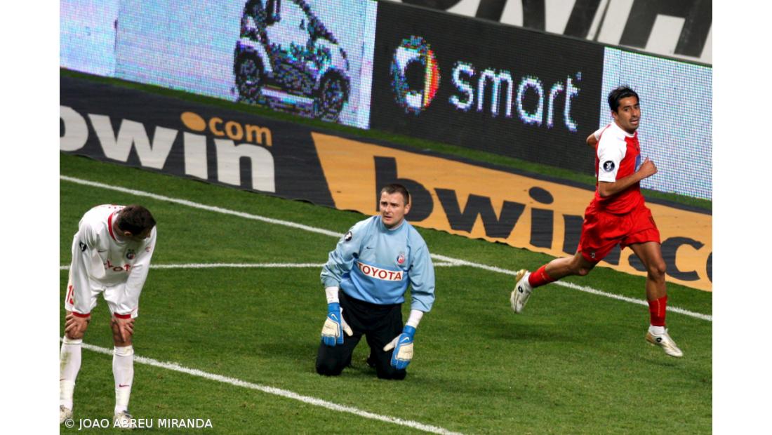 Sporting de Braga nos 16 avos-de-final da Taça UEFA