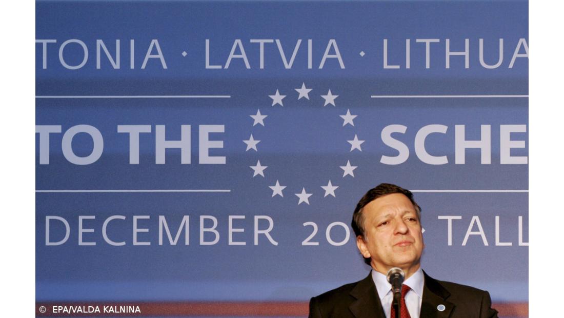 Dirigentes europeus celebram alargamento de Schengen