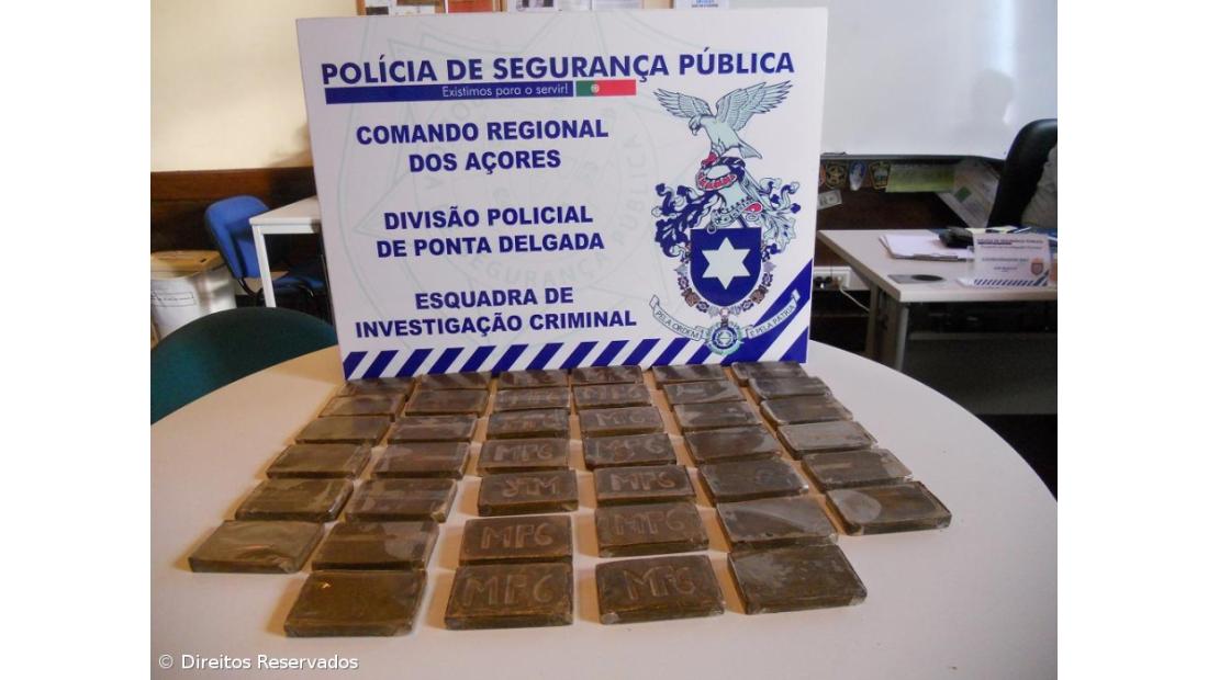 PSP apreende quatro quilos de haxixe