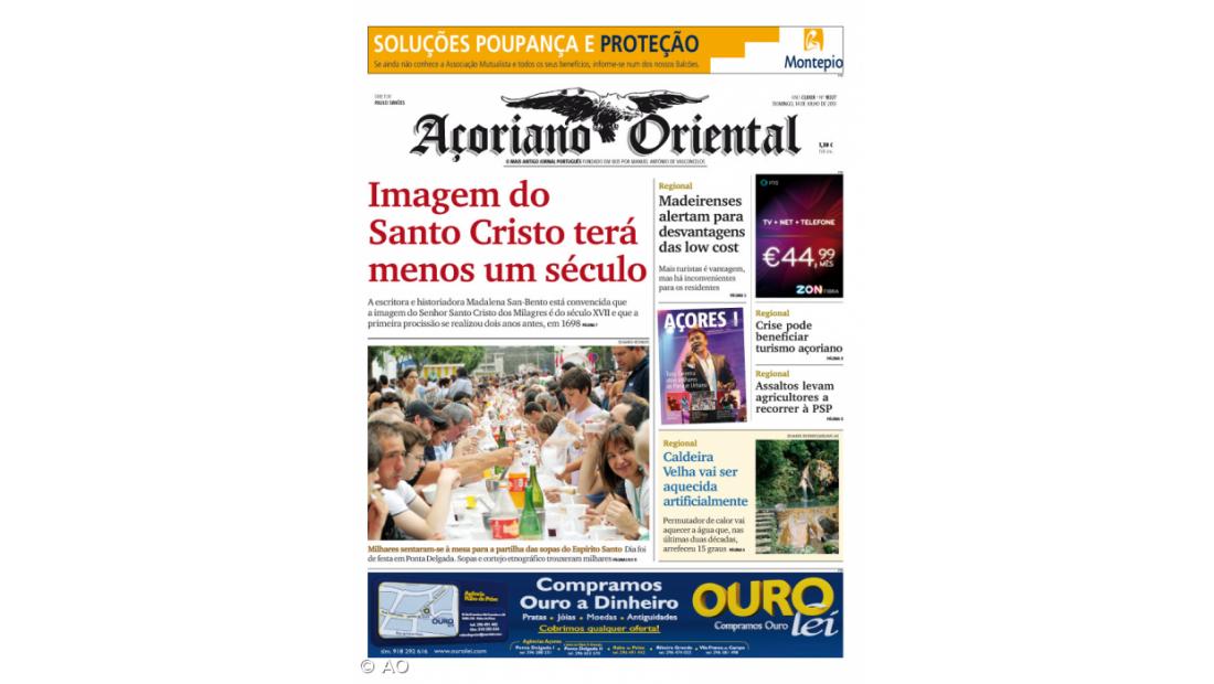 Imagem do Santo Cristo terá menos um século