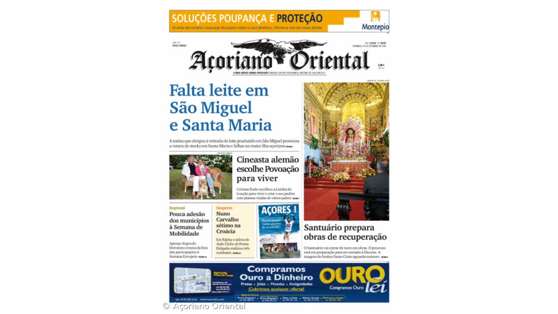 Falta leite em São Miguel e Santa Maria