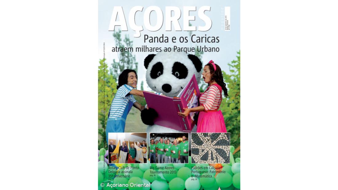 Crianças em festa com o Panda e os Caricas 