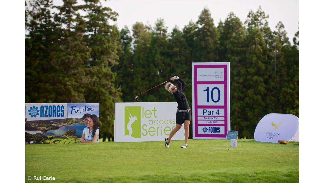 Suíça Fabienne In-Albon lidera Açores Ladies Open