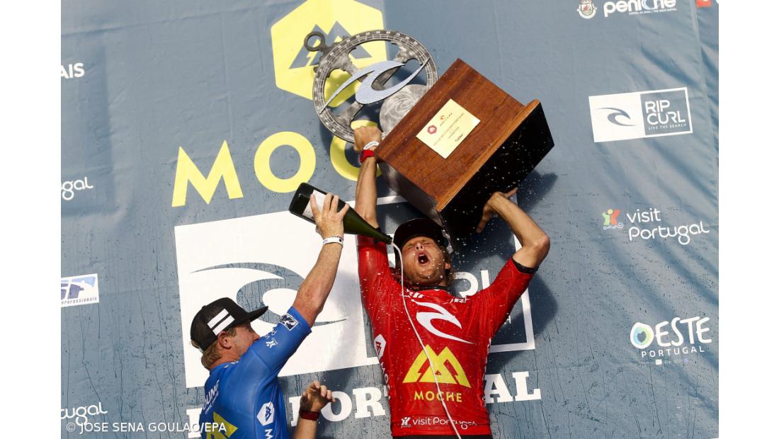 Otton recorda avô e Andy Irons na hora do seu primeiro triunfo na elite do surf