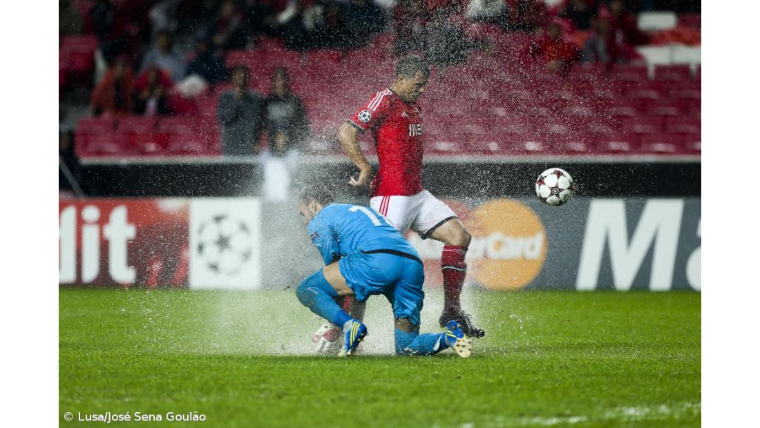 Golo de Cardozo garante empate ao Benfica