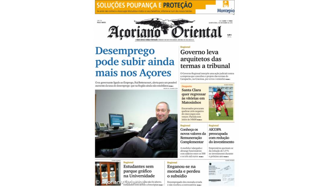 Desemprego pode subir ainda mais nos Açores