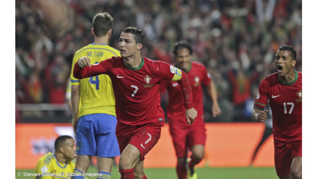 Portugal mais perto do Mundial2014, ao vencer Suécia (1-0), com golo de Ronaldo (vídeos)