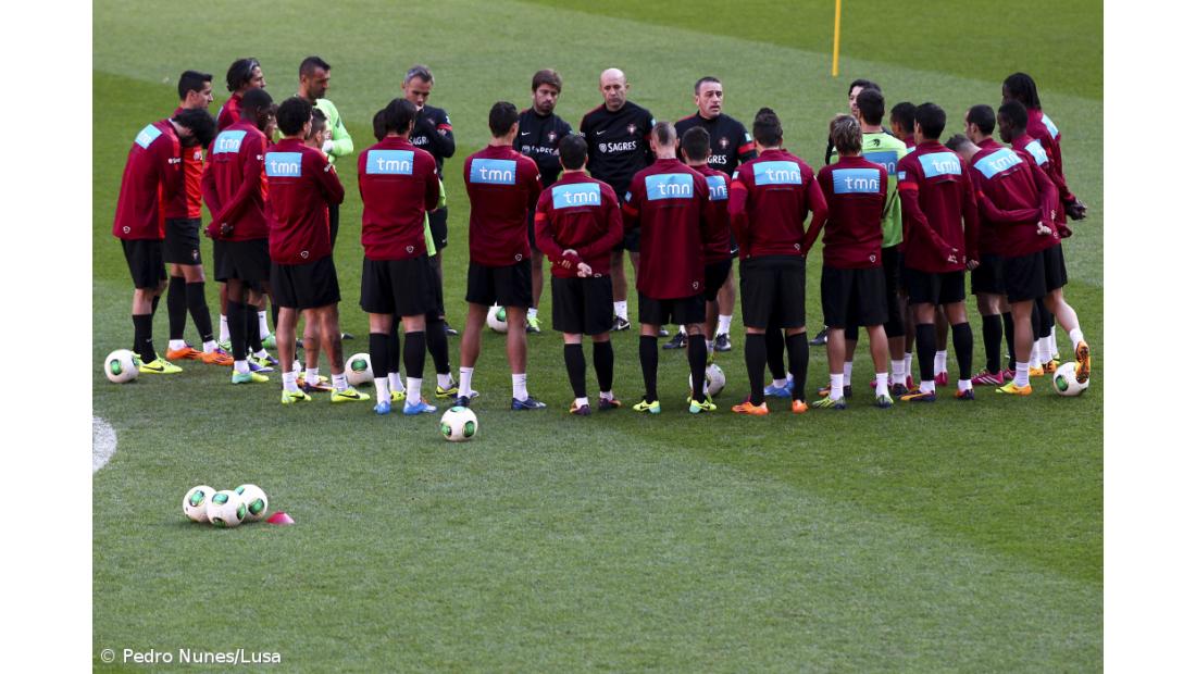 Seleção portuguesa cumpre derradeiro apronto antes de embate com a Suécia