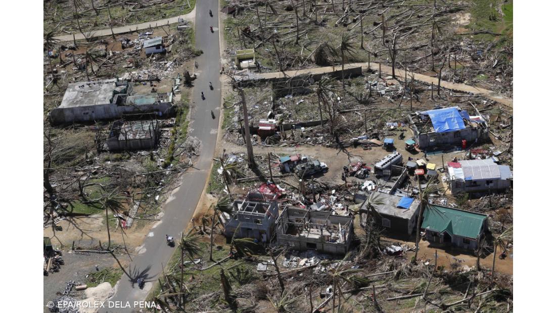 Mais de 13 milhões de pessoas afetadas pelo tufão Haiyan nas Filipinas