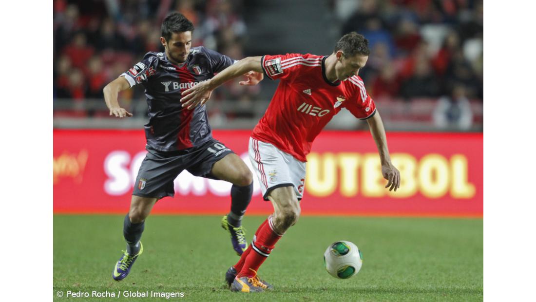 Benfica vence Braga por 1-0 (vídeo)