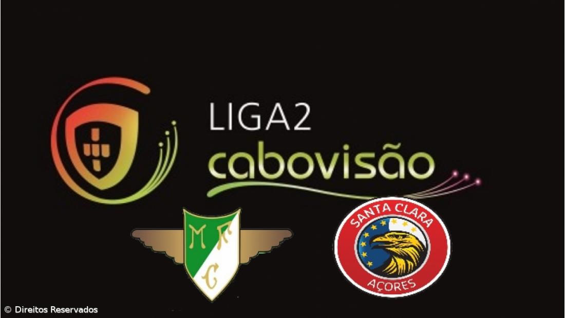 Santa Clara arranca empate 1-1 em Moreira de Cónegos