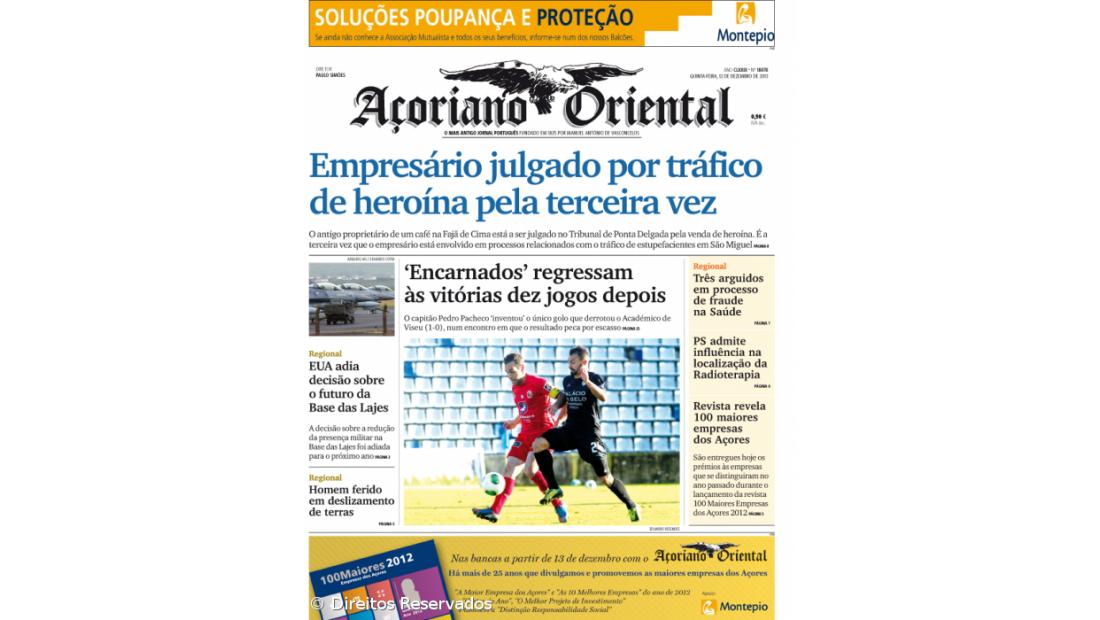 Empresário julgado por tráfico de heroína pela terceira vez 