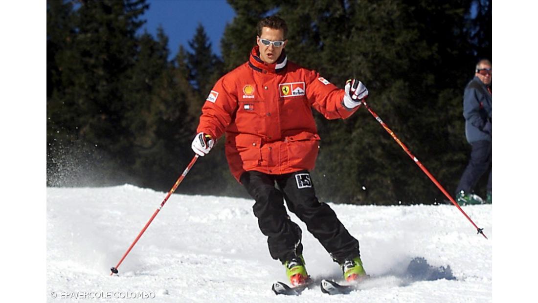 Capacete de Schumacher partiu-se em dois devido a impacto 