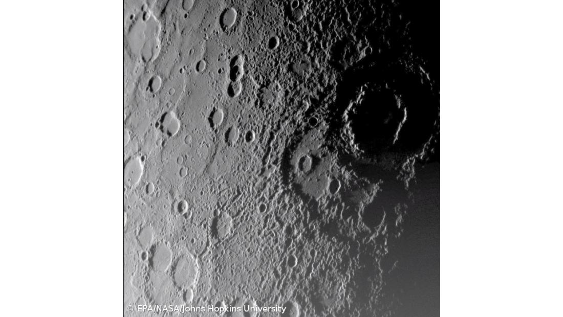 Sonda Messenger desvenda parte da face escondida de Mercúrio