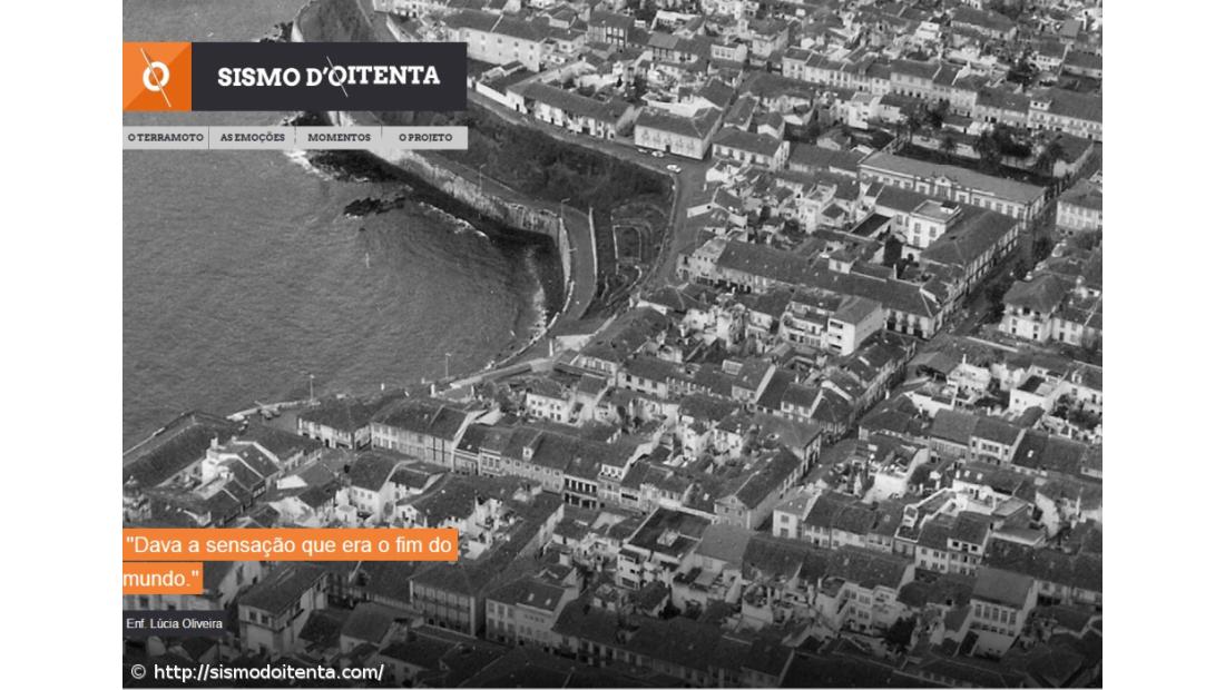 Projeto multimédia preserva memória do sismo de 1980 nos Açores