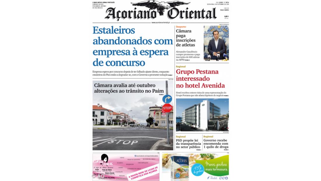 Estaleiros abandonados com empresa à espera de concurso