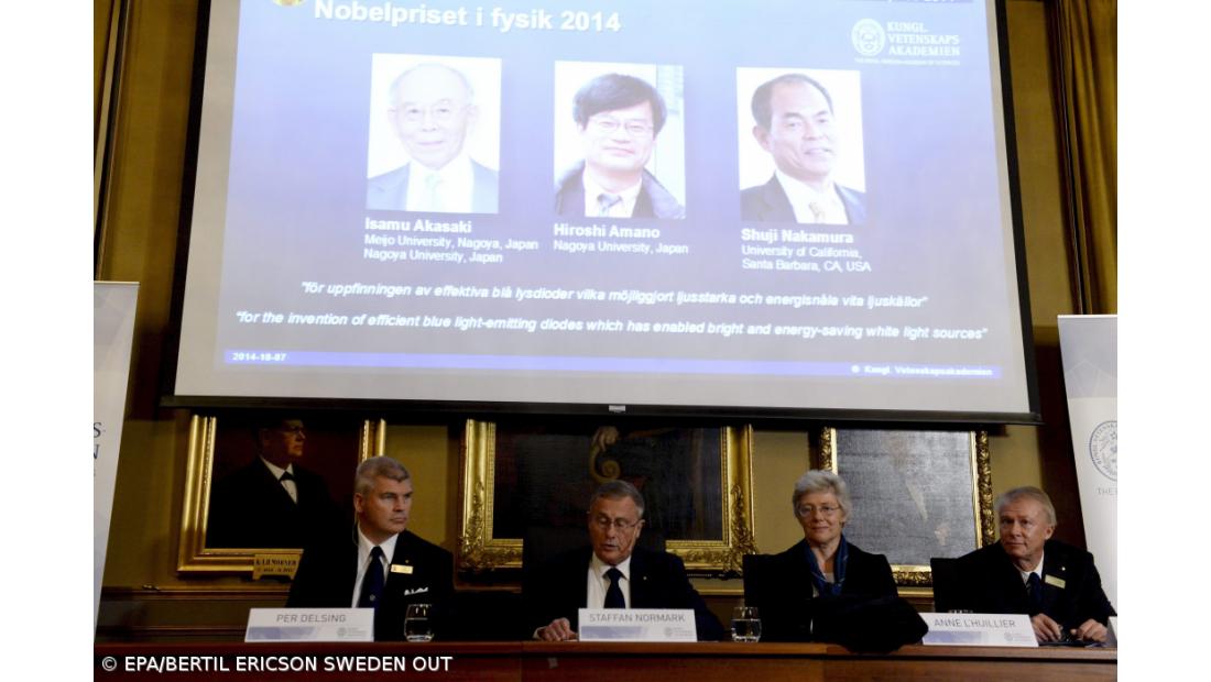 Prémio Nobel da Física distingue inventores da tecnologia LED