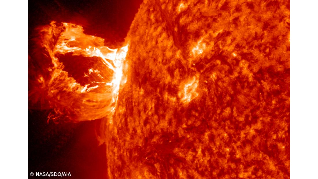 Descobertos novos indícios para prever erupções solares que podem afetar comunicações