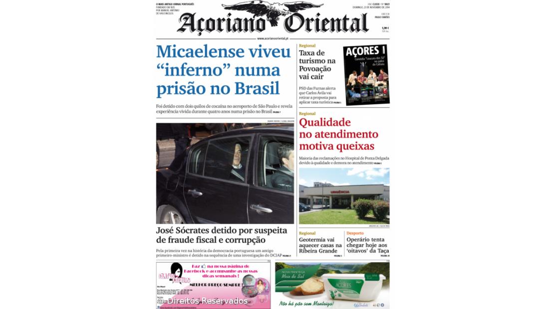 Micaelense viveu "inferno" numa prisão no Brasil